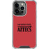 San Diego State University Logo Red iPhone 16 Pro Clear Case